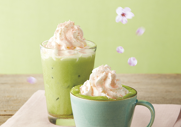 人気のさくら抹茶ラテが登場！｜ニュース｜E PRONTO（エプロント）